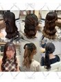 ヘアセット アリエス 新宿駅前店(aries)&nbsp;アフヌンにもおすすめな大人かわいいスタイルが得意です◎.*