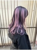 K_ミルクティーレイヤーダブルカラーインナーカラーケアブリーチ