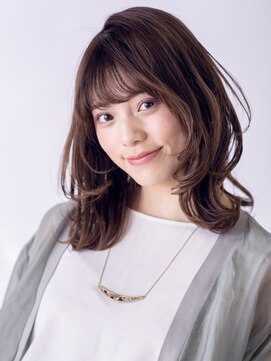 スノードロップ 荻窪(Snowdrop) くびレイヤー/シアーカラー/ナチュラルカール愛されショート