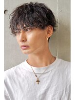 無造作シャドウマッシュ