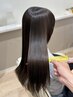  【垢抜けと上質な艶を維持】似合わせカット+髪質改善+ヘアカラー(髪質改善)