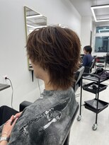 ステージ(STAGE)&nbsp;前上がりウルフ　メンズウルフ