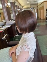 シャンプー ボーイ 宮崎柳丸店(SHAMPOO BOY) オリーブベージュ【カラー/ショートボブ】