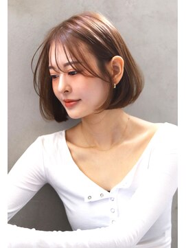 ロゼ 石橋(Rose) 【ROSE】大人ボブ＿顔まわりレイヤーカット＿ボブ