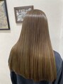 ヘアーワークス ボナ ウニクス店(HAIR WORKS bona) 透明感カラーと髪質改善施術でサラサラ艶髪☆