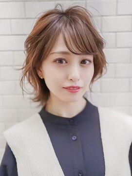 ギークス(GEEKS) 【GEEKS渋谷】冬カラー/くびれボブ/レイヤーボブ/小顔/20代30代