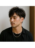 ツーブロック立体ショート　20代 30代 40代 50代 60代　メンズ