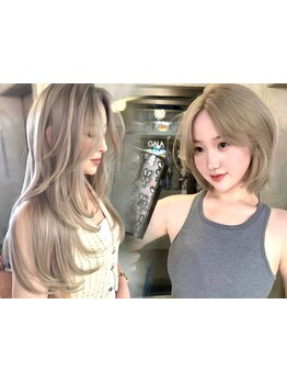 【今旬カラー】透明感溢れる上質なハイトーンカラーをダメージレスで叶える♪あなたに合ったカラーを提案◎