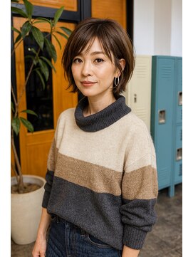 コポル(Copol) まわりと差がつく大人ショート×シナモンベージュ