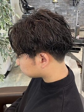 ガーデン 西川田店(garden) 宇都宮men'sメンズパーマツイストパーマ波巻きパーマ落とし眉毛