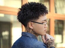 プロショップウェーブ(PRO SHOP WAVE)の雰囲気（学生から社会人に幅広くオーダーの多いスパイキーパーマ*[men's]）