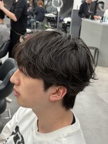 オーバル バイ アピッシュ(OVARL by apish) パーマ落とし毛流れストレートパーマシャドウパーマ