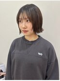 ミニボブ × お顔まわりカット