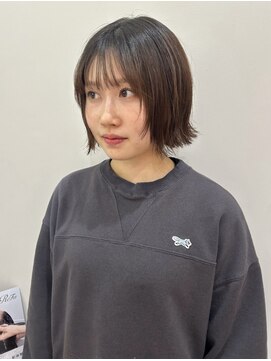 モアバイクリップス 湘南台(moa by clips) ミニボブ × お顔まわりカット