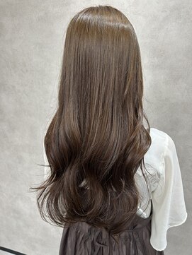 ルノン(LUNON) 黒髪クラゲヘアーオリーブグレー小顔ココアベージュ