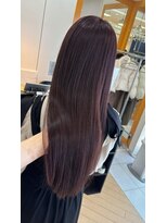 ユニ バイ マグ 長野店(Uni.by Mag)&nbsp;"ピンクカラー" 透明感ブリーチなしピンク