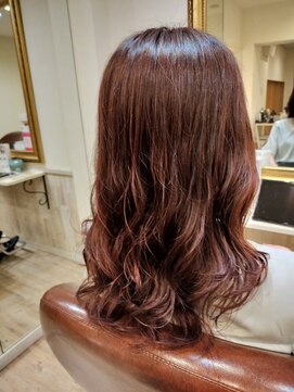 ヘアーズ ロッソ(hair's ROSSO) レイヤースタイル×ケアデジタルパーマ [30代40代50代60代]