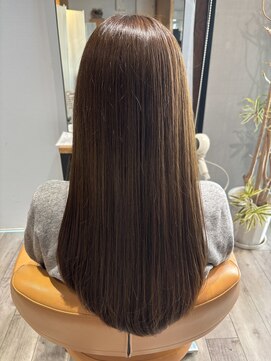 ジャストビューティ ルフレ 金沢八景店(Just Beauty Rufure) ロングヘア/オリーブベージュ/