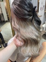 ナブラ(NABLA)&nbsp;インナーカラーホワイトミルクティー
