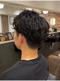 ツーブロック/メンズ/眉毛/パーマ/武蔵小杉