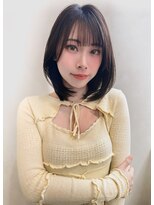 トゥルーズ 梅田茶屋町店(TLUUS)&nbsp;【TLUUSミルクティーブロンドワンホンレイヤーダークブルー】