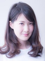 ダブル(DOUBLE)&nbsp;ハッシュカットグレージュデザインカラーツートーンカラー高松
