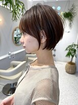 レジット 海老名(Legit)&nbsp;30代40代50代◎白髪ぼかし ハイライト ショート 海老名 美容室