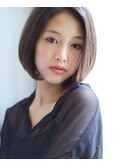 ナチュラルストレートスタイル