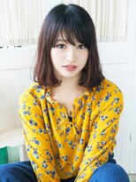 ヘア ジュレ ドゥ(hair jurer deux)&nbsp;【 ヘアジュレドゥ 花井 】秋カラーでナチュラル可愛いボブ