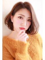 ゴロクヘアー(56 hair) イエローベージュボブ【56hair戸越銀座】