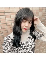 アシュレイ(ASHLEY)&nbsp;ashley☆suzuka ブルーブラック 就活カラー 福島 野田 美容室