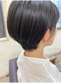 【Jule】お客様スナップ◇丸み耳かけショート◇横顔美人 神戸