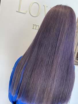 ラビスモア(Lovis moa) 魅力倍増カール/セミディ/シアーカラー/ダークアッシュ/姫カット