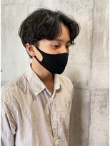 エンリッチヘア(enrich hair)&nbsp;center Part medium style