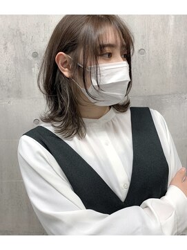 オグジュアリー 表参道(aux.) 大人かわいい/前髪［表参道/表参道駅］