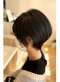 襟足タイト×ショートstyle