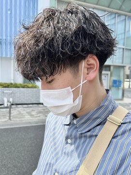 オーガニック アトリエ 大宮(organic+atelier) 20代30代メンズ人気♪ツイストスパイラルパーマ暗髪マッシュ