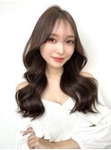 大人可愛い韓国ヘア くびれヘア 似合わせ小顔顔まわり#