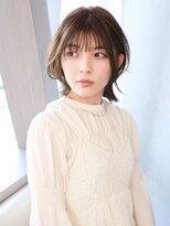 エムスラッシュ たまプラーザ(M.SLASH)&nbsp;カーキベージュ/外ハネカール/くびれボブ/レイヤー/たまプラーザ