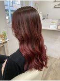 ロング/レッドカラー