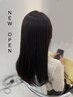【NEW OPEN♪】カット+美髪縮毛矯正+超音波トリートメント