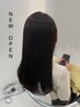 【初めての方♪】カット+美髪縮毛矯正+超音波トリートメント