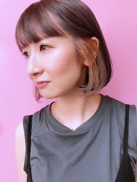 ランプ ヘアー(lamp hair) 【lamp斉藤】インナー×ベージュ