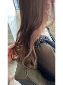 インナーカラー☆薄ピンク♪