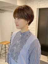 メモリーズ 表参道(Memories)&nbsp;ショートヘア/ボブ/可愛い丸み/簡単スタイリング/20代30代