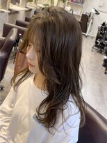 ヘアーエポック(hair epoque)&nbsp;大人美人レイヤー2wayバンク小顔カット韓国風