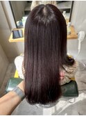 髪質改善トリートメント20代30代40代前髪縮毛矯正ロングレイヤー