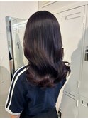韓国風style ボルドーカラー