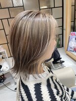 ハナサカヤヘアーサロン(hanasakaya hair salon)&nbsp;フェイスフレーミング×ハイライト