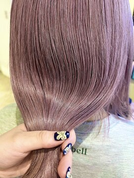 ゼスト パーク(ZEST PARK) 透明感カラー　酸性ストレート　髪質改善　ピンク